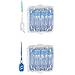 Produktbild Purebesi Zahnseide Interdentalbürste Zähne Stick Soft Silikon Zweiseitig Zahnstocher Mundreinigung Interdentalbürste aus Silikon