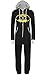 Produktbild Damen Herren Overall Jumpsuit Sleepsuit Superman & Batman mit Kapuze Pyjamas Kostüm Cosplay Homeware