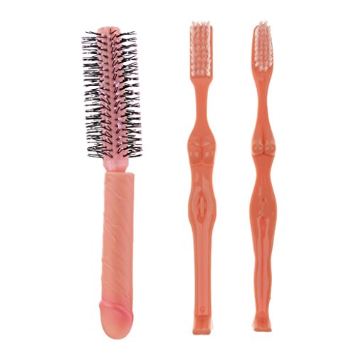 Preisvergleich Produktbild P Prettyia Willy Zahnbürste Handzahnbürste Junggesellenabschied Party Zubehör