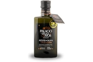 Palacio de los OlivPalacio de Los Olivos - Aceite De Oliva Virgen Extra Picual Gourmet - Prensado en Frío, Recolección Temprana - Botellas de 250 ml