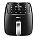 Produktbild Heißluftfritteuse, Willsence 3,5L 10-in-1 Intelligent Airfryer Elektro-Öl Free Heißluftfritteuse XXL Kocher, Touchscreen-Steuerung, Spülmaschinenfest, Metall-Innengehäuse