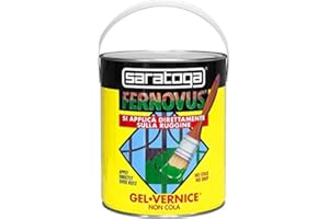 SARATOGA INT.SFORZA SPA Vernice Gel Antiruggine Fernovus Grigio Grafite Micaceo 2,5 Lt