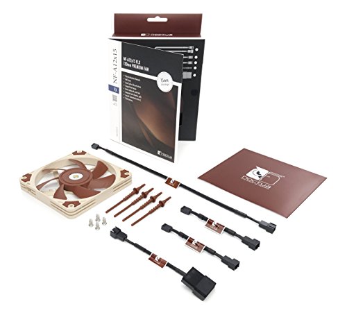 Noctua NF-A12x15 FLX Carcasa del Ordenador Ventilador - Ventilador de PC  Carcasa del Ordenador  Ventilador  12 cm  1850 RPM  1400 RPM  23 9 dB 