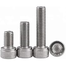 M10 X 25mm Socket Button Head Screws - 10 Pack 304 Stainless Steel Allen Bolts