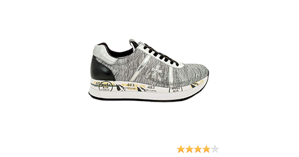 PREMIATA Conny 2972 in Pelle Laminata Argento (38) : MainApps: Amazon.it:  Scarpe e borse