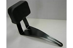 GZM schienalino NERO sissy bar sissybar PER HARLEY DAVIDSON SPORTSTER XL 883 1200 DAL 1996/2003 SGANCIO RAPIDO