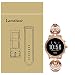 Produktbild LvBU Fossil Julianna HR Ersatzarmband, Classic Edelstahl Uhrenarmband für Fossil Damen Smartwatch Julianna HR - 5. Generation (Roségold)