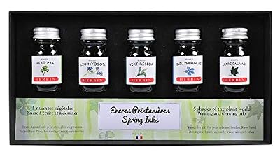 Herbin, 18501T Coffret 5 encres 10ml printanières