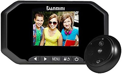 Intelligent Electronic cat's eye Security door mirror Visual doorbell ,130W pixels, 3 inches