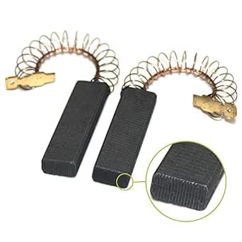 Spazzole Carbonio Motore Carboncini Per Siemens WM16E4S001 - Foto 3