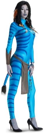 Avatar Costume, Womens Na'vi Neytiri Costume, Small, (USA 2 - 6), BUST 33 - 35", WAIST 25 - 26"