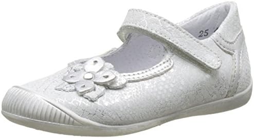 Little Mary Girls’ Balneaire Ballet Flats, White (Lezard Blanc), 11.5 UK