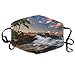 Produktbild Unisex Wailea Makena Beach Maui Hawaii Beautiful Sunset Comfortable Anti Dust Mouth-Muffle Masks Mouth Face Masks