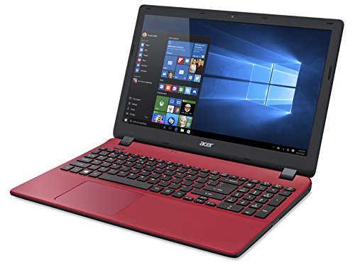 Acer Aspire ES1-531 15 6-Inch Notebook  Intel Pentium N3700  8GB RAM  1 TB HDD  Webcam  Integrated Graphics  Windows 10  Red