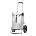 Produktbild Andersen Shopper Royal mit kugelgelagertem Rad 29 cm und Tasche Ortlieb 49 Liter silber