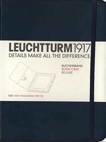 Preisvergleich Produktbild Leuchtturm1917 344382 Undercover (Bucheinband für Amazon Kindle Fire HD) marine