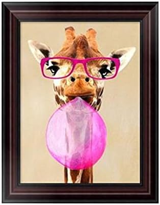 Logres DIY Giraffe 5D Diamond Embroidery Painting Cross Stitch Art Craft Home Decor