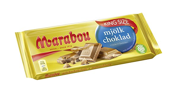 Marabou Mjölkchoklad Vollmilch King Size (250 G) : Amazon.de: Grocery