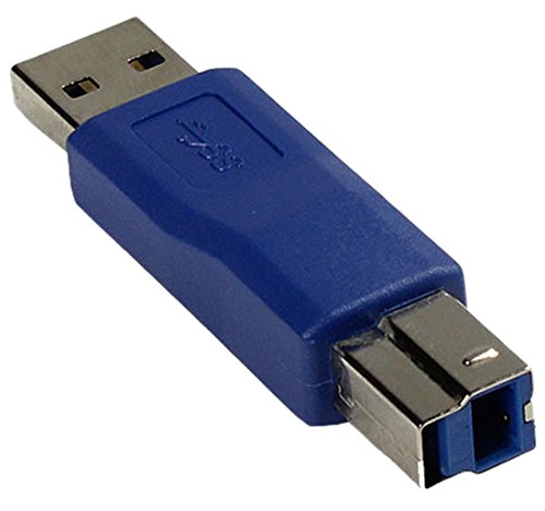 Adapter USB 3.0 Typ A Stecker auf Typ B Stecker, blau, Good Connections®