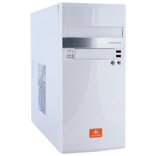 gecCOM Office-PC/ Multimedia-COMPUTER | Intel Pentium G4560 2x3.5GHz | 8GB DDR4 PC2133 | 256GB SSD + 1000GB HDD | MSI H110 Mainboard | Intel HD Grafik 610 | 5.1 Sound | GbitLAN | DVD-RW | Win10 Pro