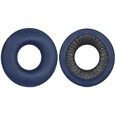 Schulzz Sony WH-CH500 MDR-ZX330BT ZX310 ZX300 ZX100 ZX600 MDR-V150 MDR-V250 ile Uyumlu Yedek Kulaklık Pedi S&uuml;ngeri Mavi