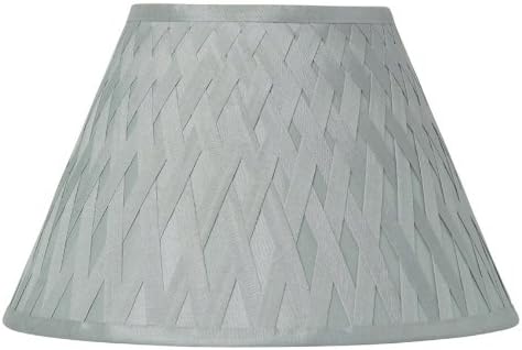 Laura Ashley Criss Cross Ribbon Faux Silk Ceiling Light Pendant / Lamp Shade - 30 cm / 12"