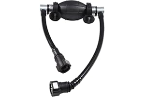 CANJPTON Car Diesel Fuel Hand Primer Pump Fuel Tube Assy 17270JD500 Compatible With Nissan Qashqai J10 2007-2014 and Renault Koleos 1.5 DCi 2.0 DCi