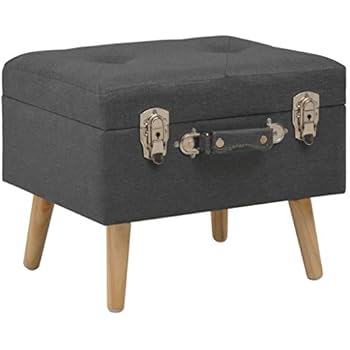 vidaXL Hocker mit Stauraum Sitzhocker Fußhocker Polsterhocker Sitzbank