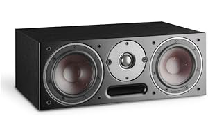 DALI Oberon VOKAL – Schwarze Esche -enterlautsprecher mit 2 x 5¼ Holzfasermembranen, SMC & 29-mm-Kalotte für klare, dynamische Film- und Konzertwiedergabe