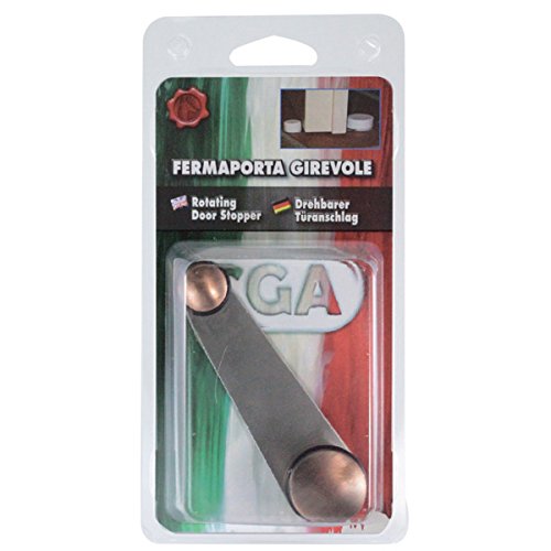 Türstopper drehbar Lux | chrom satiniert