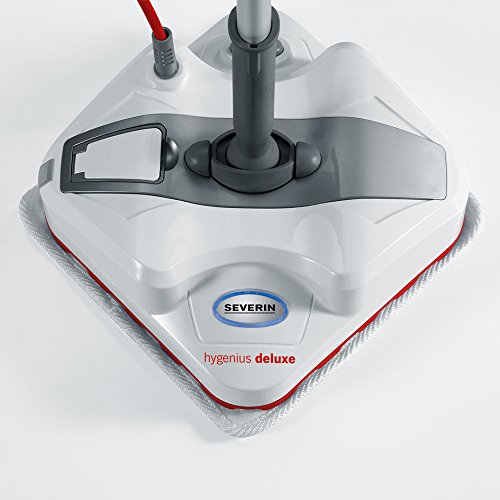Severin ST 7182 Dampfreiniger Hygenius Deluxe, ca. 1550 W, Inhalt ca. 200 ml, schneeweiß / granatrot - 3