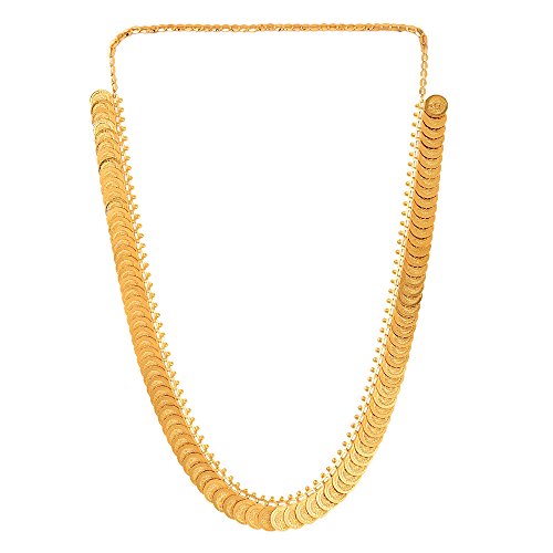 Zeneme Gold-Plated Temple Coin Chain 