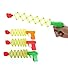 Produktbild UChic 5 STÜCKE Klassische Elastische Teleskop Faust Lustige Kind Kinder kunststoff Party Festival Geschenk Retractable Faust Shooter Trick Spielzeugpistole Nur Für Spaß Farbe Random