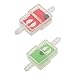 Phenovo 2 Pieces Red+Green Universal Motocycle Mini Plastic Inline Fuel Filter RS.250.00
