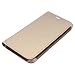 M.G.R.J Premium Leather Flip Cover Case (Gold) for Lenovo K6 / Lenovo K6 Power RS.180.00