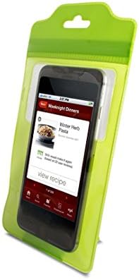 KSIX Standing Splashproof Mith Magnet Case for Smartphone 4 CM (4.8 Inch)-Green