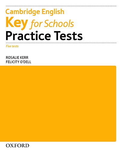 Key for schools practice tests without key pack