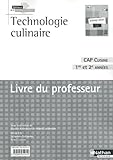 Image de Technologie culinaire