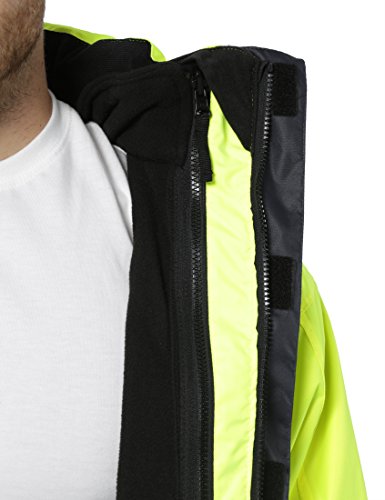 Ultrasport Workwear Sicherheitsjacke mit Warnschutz Ausrüstung, mit herausnehmbarer Fleece Jacke, XL - 4