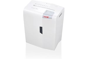 ‎HSM HSM shredstar X6pro Aktenvernichter I Partikelschnitt 2x15mm I P-5 I leise I für Papier, CDs, DVDs, Kreditkarten I 6 Blatt I 20l Behälter I ideal fürs Home Office