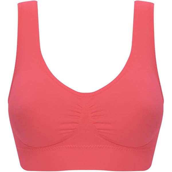 PLULON Reggiseno Sportivo Senza Ferretto - 7 Pezzi Multicolore Con Spalline Regolabili E Coppe Rimovibili - Foto 9