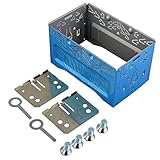 Para los reproductores de DVD universle ser instalados para la mayoría de los tipos de coches, los rangos exteriores no puede encontrarse bien, por lo que tiene que instalar con este tipo de marco para hacer la instalación perfecta