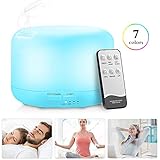 taotronics aroma diffuser schweiz 🍀 Ein perfektes Nachtlicht - Dieser duft diffuser verfügt über 7 Beleuchtungsmodi, um ein entspannendes und romantisches Ambiente zu schaffen. Sie können zwischen 7 Farben wählen, es auf eine feste Farbe einstellen oder das Licht ausschalten. Im Kinderzimmer können Sie es als Nachtlicht für ihre Kleinen verwenden und sorgt für einen erholsamen Schlaf.