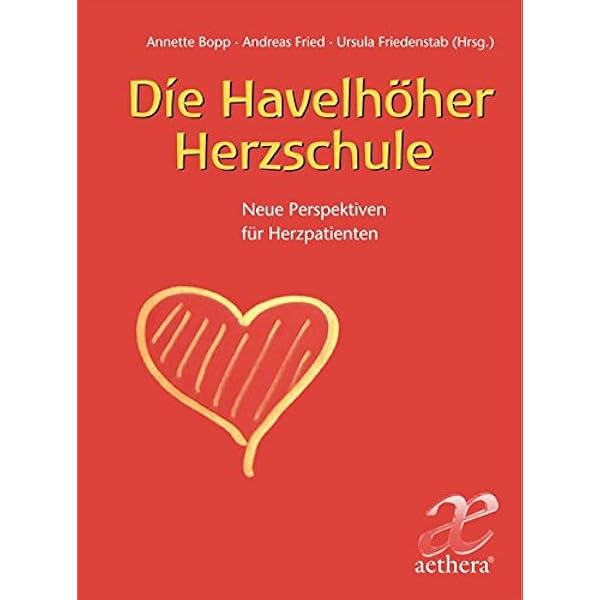 Die Havelhoher Herzschule Neue Perspektiven Fur Herzpatienten Aethera Annette Bopp Andreas Fried Ursula Friedenstab Wolfgang Schmidt Amazon De Bucher