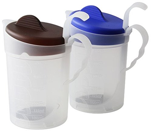 Fackelmann 42315 Milchaufschäumer mit Meßbecher, farbig sortiert