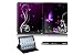 Produktbild MySleeveDesign iPad Leder Case Hülle Tasche für iPad 2 / iPad 3 / iPad 4 - VERSCH. DESIGNS - Butterfly Light