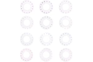 Namvo 12 Set Hair Gems Hair Bedazzler Kit Hair para niñas Load Click to Hair Clothes