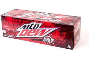 Mountain dew code red 12 x 355 ml USA import