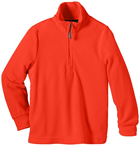 CMP Fleeceshirt - Forro para niño, color rojo, talla 176 cm