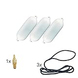 Komplettset 3er-Set Majoni Star Fender Bootsfender weiß 62...